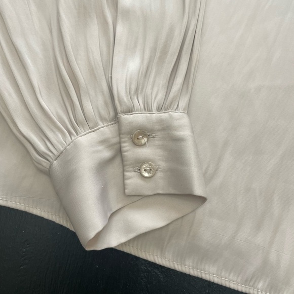 Rachel Zoe Elegant Cream Blouse - Picture 7 of 7